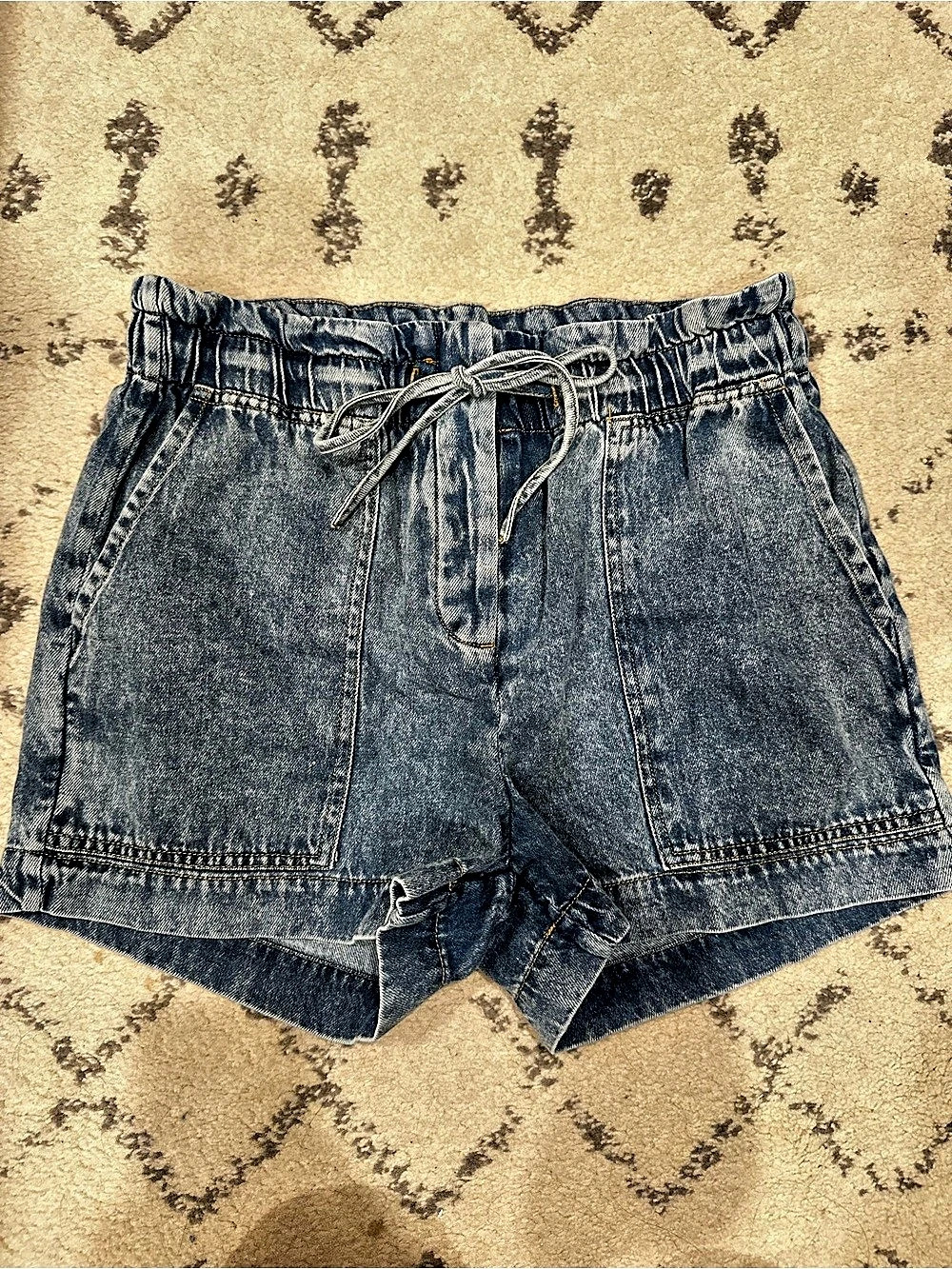NEW Current/Elliott Denim Shorts. Size XS
